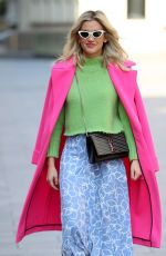 ASHLEY ROBERTS Leaves Heart Radio in London 04/01/2020