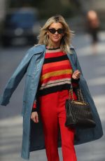 ASHLEY ROBERTS Leaves Heart Radio in London 04/07/2020