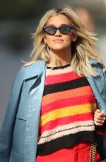 ASHLEY ROBERTS Leaves Heart Radio in London 04/07/2020