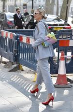 ASHLEY ROBERTS Leaves Heart Radio in London 04/09/2020