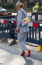 ASHLEY ROBERTS Leaves Heart Radio Studios in London 04/09/2020