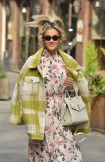 ASHLEY ROBERTS Leaves Radio Breakfast Show in London 04/08/2020