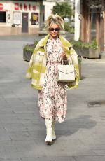 ASHLEY ROBERTS Leaves Radio Breakfast Show in London 04/08/2020