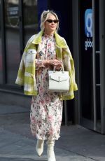 ASHLEY ROBERTS Leaves Radio Breakfast Show in London 04/08/2020