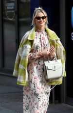ASHLEY ROBERTS Leaves Radio Breakfast Show in London 04/08/2020