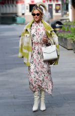 ASHLEY ROBERTS Leaves Radio Breakfast Show in London 04/08/2020