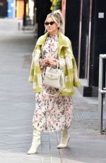 ASHLEY ROBERTS Leaves Radio Breakfast Show in London 04/08/2020