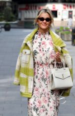 ASHLEY ROBERTS Leaves Radio Breakfast Show in London 04/08/2020