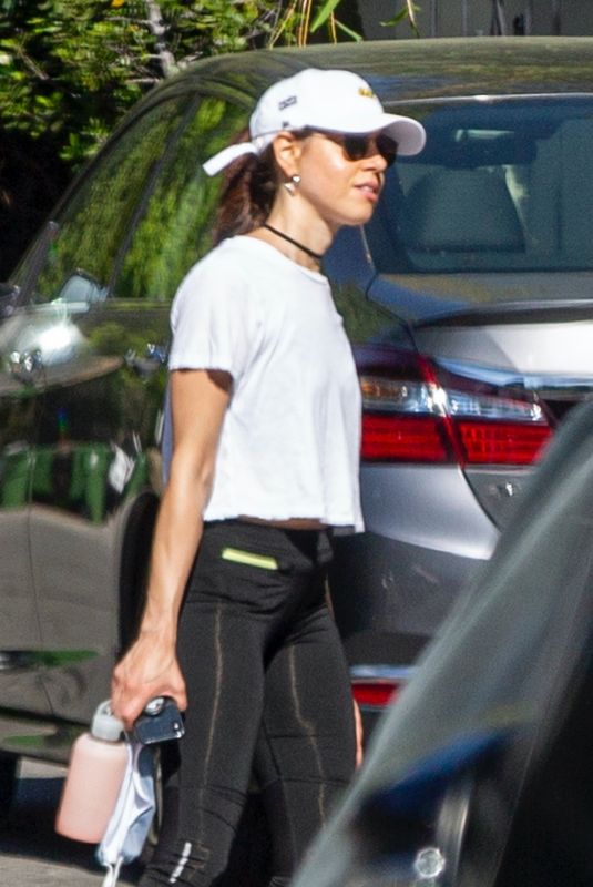 AUBREY PLAZA and Jeff Baena Out in Los Angeles 04/21/2020