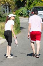 AUBREY PLAZA and Jeff Baena Out in Los Angeles 04/21/2020