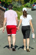 AUBREY PLAZA and Jeff Baena Out in Los Angeles 04/21/2020