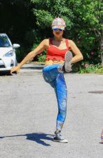 BAI LING Out at Fryman Canyon in Studio City 04/24/2020
