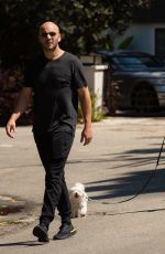 BECCA TOBIN and Zach Martin Out with Their Dogs in Los Angeles 04/11/2020