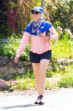 BETH BEHRS Out Hikinig in Los Angeles 04/20/2020