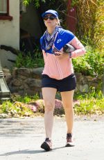 BETH BEHRS Out Hikinig in Los Angeles 04/20/2020