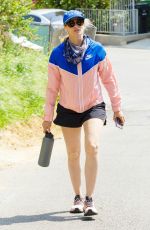 BETH BEHRS Out Hikinig in Los Angeles 04/20/2020