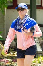 BETH BEHRS Out Hikinig in Los Angeles 04/20/2020