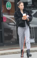BETHENNY FRANKEL in Pajamas Out for Coffee in New York 04/05/2020