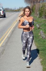 BIANCA GASCOIGNE Workout in Gravesend 04/16/2020