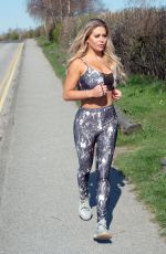 BIANCA GASCOIGNE Workout in Gravesend 04/16/2020