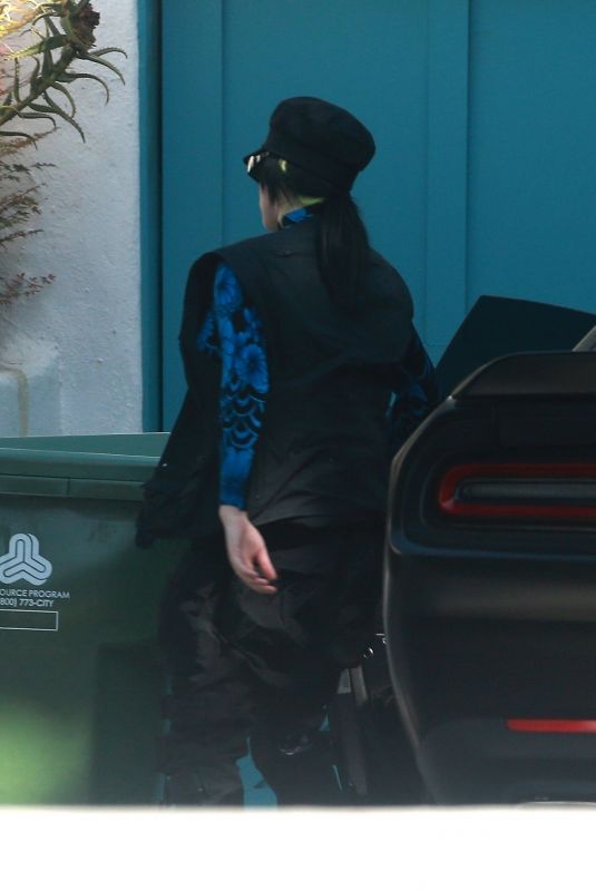 BILLIE EILIS Out and About in Los Angeles 04/01/2020