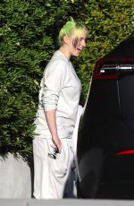 BILLIE EILISH Outside Her Home in Los Angeles 04/20/2020