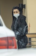 BLAC CHYNA Wearing Mask Out in Calabasas 04/13/2020