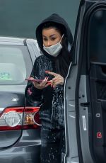 BLAC CHYNA Wearing Mask Out in Calabasas 04/13/2020