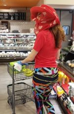 BLANCA BLANCO Shopping at Bristol Farms in Los Angeles 04/10/2020