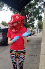 BLANCA BLANCO Shopping at Bristol Farms in Los Angeles 04/10/2020
