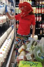 BLANCA BLANCO Shopping at Bristol Farms in Los Angeles 04/10/2020