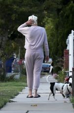 BRIGITTE NIELSEN Out and About in Beverly Hills 04/20/2020