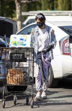 BRITTANY FURLAN Wearing Mask Out Shopping in Calabasas 04/14/2020