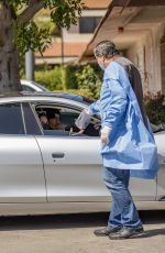 BRITTANY FURLAN Wearing Mask Out Shopping in Calabasas 04/14/2020