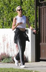 BROOKE BURNS Out and About in Los Angeles 04/16/2020