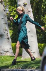 BROOKE BURNS Outside Her Home in Los Angeles 04/15/2020
