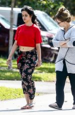 CAMIILA CABELLO Out with Her Mom Sinuhe Estrabao in Coral Gables 04/20/2020