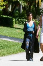 CAMILA CABELLO and Shawn Mendes Out in Miami 03/31/2020