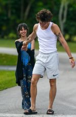 CAMILA CABELLO and Shawn Mendes Out in Miami 03/31/2020