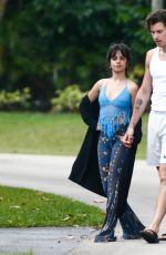 CAMILA CABELLO and Shawn Mendes Out in Miami 03/31/2020