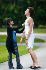 CAMILA CABELLO and Shawn Mendes Out in Miami 03/31/2020