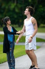 CAMILA CABELLO and Shawn Mendes Out in Miami 03/31/2020