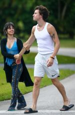 CAMILA CABELLO and Shawn Mendes Out in Miami 03/31/2020
