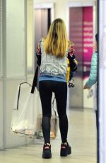 CAPRICE BOURRET Drops off Care Packages for NHS Staff at Hammersmith Hospital in London 04/16/2020