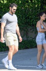 CARA SANTANA and Jesse Metcalfe showing Out in Los Angeles 04/27/2020