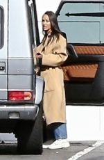 CARA SANTANA at a Gas Station in Los Angeles 04/08/2020