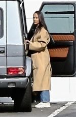 CARA SANTANA at a Gas Station in Los Angeles 04/08/2020