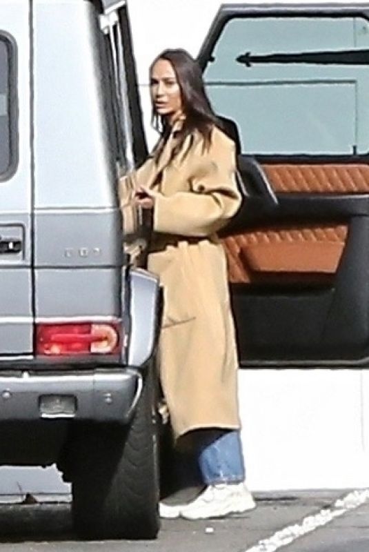 CARA SANTANA at a Gas Station in Los Angeles 04/08/2020