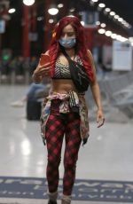 CARLA HOWE Wearing a Mask Out in London 04/09/2020