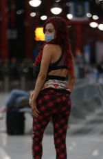 CARLA HOWE Wearing a Mask Out in London 04/09/2020